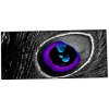 XXL podložka pod myš HUADO Fialové oko