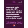 Zákony III časť A 2022 - Pracovnoprávne vzťahy a BOZP - Kolektív Autorov