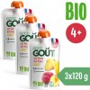 Good Gout BIO Broskyňa s hruškou (3× 120 g)
