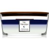 Woodwick Trilogy Hinoki Dahlia + Lavender Spa + White Teak
