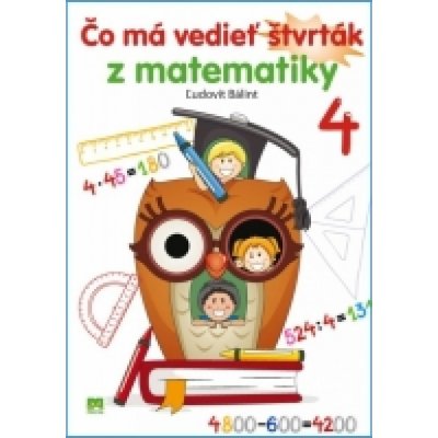 Čo má vedieť štvrták z matematiky Ľudovít Bálint