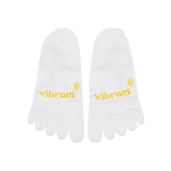 Vibram Fivefingers ponožky Krátke Ghost S15G01 Biela