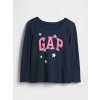 GAP Baby tričko s logom Tmavomodrá 12-18M