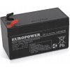 Akumulátor AGM EUROPOWER série EP 12V 1,2Ah (životnosť 6-9 rokov)