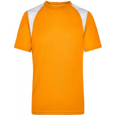 James&Nicholson pánske funkčné tričko JN397 orange