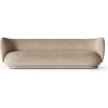 Ferm Living Pohovka Rico Faded Velvet, 4-miestna – piesková