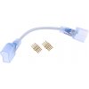 LedStar Prepojka pre LED NEÓN pasy 230Vso šírkou 8x16mm 10cm, ZTL-NEON-DL
