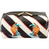Seletti Taška TOILETPAPER HAND WITH SNAKES 25,5 x 12 cm pruhovaná