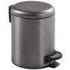 Gedy POTTY Odpadkový koš 5 l, Soft Close, gun metal 330981