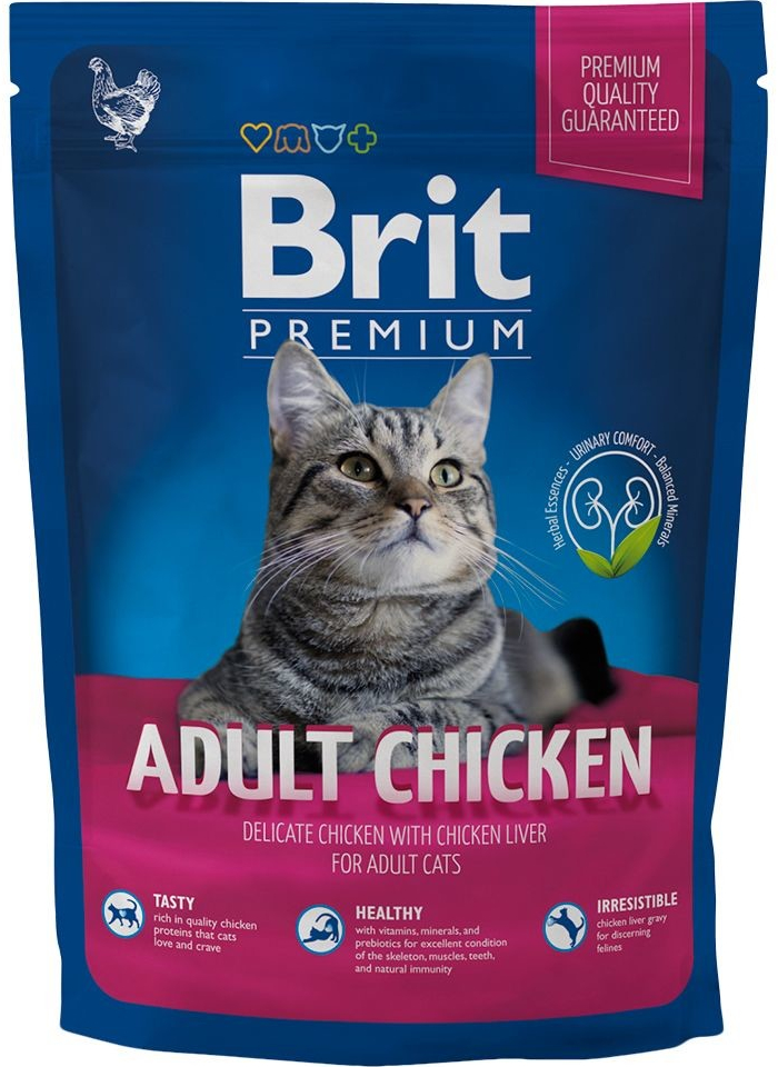 Brit PREMIUM Cat Adult kura 8 kg