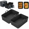 SILIKÓNOVÁ VLOŽKA FORMA KOŠÍK DO FRITÉZY NINJA AFF400 AIR FRYER 2KS