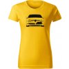 T-ričko Alfa Romeo 156 dámske tričko Farba trička: Žltá, Farba potlače: Čierna, Veľkosť: XL