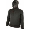 Bennon NORTOS SWEATSHIRT / mikina z kombinovaného materiálu s kožušinou - čierna/sivá
