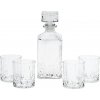 EXCELLENT KO-YE7300760 Whiskey set karafa + poháre sada 5 ks krištáľové sklo 0,9 L