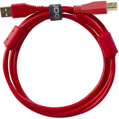 UDG NUDG800 USB, 100cm, červený