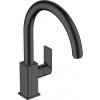 HANSGROHE Vernis Shape M35 - Kuchynská batéria páková s otočným výtokom ,čierna matná 71871670