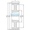Remenica TB 60 L 075 optibelt ZRS na Taper Lock