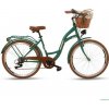 Retro bicykel GOETZE MOOD smaragdovo-hnedý