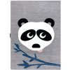 Dywany Łuszczów , Detský kusový koberec Petit Panda grey, 140x190, šedá, detská izba