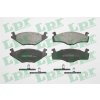 Sada brzdových platničiek kotúčovej brzdy LPR 05P591