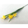 ZELEŇ doplnková tráva a kvietok umelá 50 cm Farba: Žltá