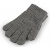 Detské pletené rukavice Šedá