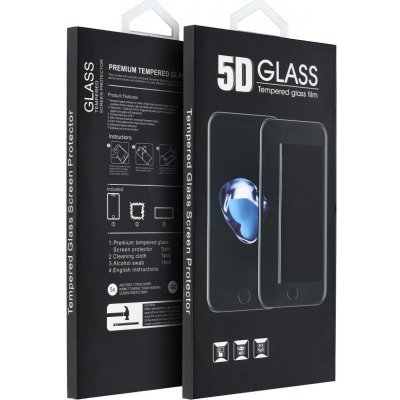 OEM 5D tvrdené sklo pre Samsung Galaxy A24 5G / A25 5G - čierny okraj