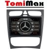 TomiMax Mercedes W203 Android 14 autorádio s WIFI, GPS, USB, BT HW výbava: !!!AKCIA!!! 8 Core 4GB+64GB LOW