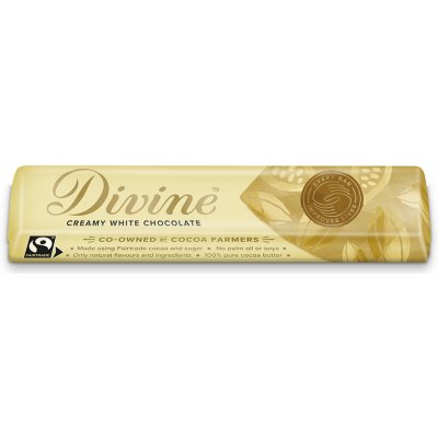 Divine Čokoládová tyčinka z bielej čokolády , 35 g