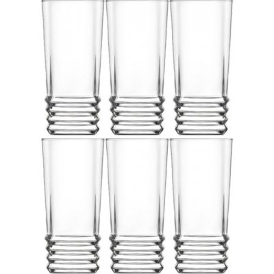 LAV pohárov Pohár na vodu HB ELEGAN číra 6 x 330 ml