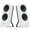 Logitech Z207 - Bluetooth reproduktory 2.0 - biele 980-001292