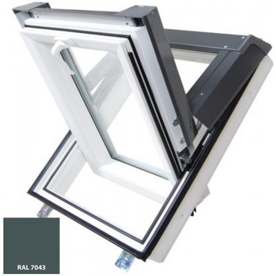 SKYLIGHT Strešné okno plastové s oplechováním 66 x 118 cm od 320,25 € -  Heureka.sk