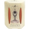 Čakrová sviečka 2.čakra Sakrální Tvorivosť