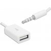 AUX Jack 3,5 mm USB adaptér čierny