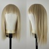 Parochňa s umelými vlasmi Martina - svetlá blond