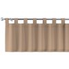 Dekoria Krátky záves na pútkach, béžová, 260 x 40 cm, Quadro, 136-09