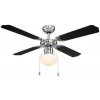 ZEVENTI ZEVENTI - Stropný ventilátor NAVAGIO 1xE27/60W/230V čierna/biela ZV0003 + záruka 3 roky zadarmo