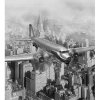 DIMEX fototapeta New York - lietadlo MS-3-0006 - 225 x 250 cm (150g VLIES - LEPIDLO ZADARMO)