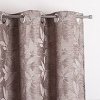 Matějovský Dekoračný záves GAIA HNEDÁ, 100% Polyester, metráž (šírky 3 m) x 1m