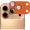 ENKAY tvrdené sklo s brúseným rámčekom na ochranu šošoviek fotoaparátu pre iPhone 17 Pro Max - oranžové - možnosť vrátiť tovar ZADARMO do 30tich dní