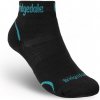 Dámske ponožky Bridgedale Hike Ultralight Performance Ankle Veľkosť ponožiek: 41-43 / Farba: čierna