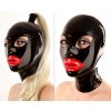 Latexová maska s červenými perami - SO-B-MAS-5