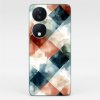 4NewCase - HONOR - Honor X7b - SILIKÓN - Watercolor Checks - 1012890500045