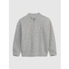 GAP Baby sveter CashSoft Sivá 5YRS Sivá Sivá
