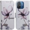 Peňaženkové puzdro na Xiaomi Redmi 12C - Colored Drawing -Magnolia