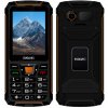EVOLVEO StrongPhone Z6, vodotěsný odolný Dual SIM telefon, černo-oranžová