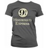 A.B. Dámske tričko Harry Potter - Hogwarts Express, šedé Velikost: L