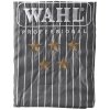 WAHL 0093-6400 Barber Tools 5 Star luxusní holičská pláštěnka šedá s bílými pruhy