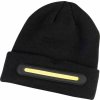 Strend Pro čiapka so svetlom beanie 40x LED čierna akrylové vlákna 750 mAh batéria
