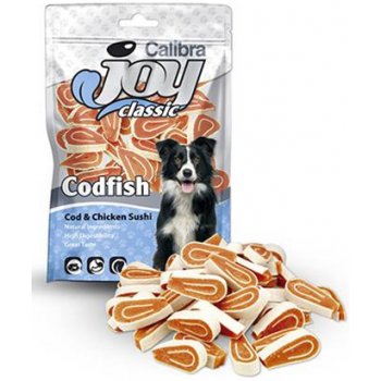 Calibra Joy Dog Classic Cod & Chicken Sushi New 80 g